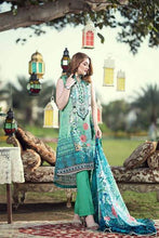 Load image into Gallery viewer, UNSTITCHED / PRINTED MASOORI LAWN / SEA GREEN TWIST
