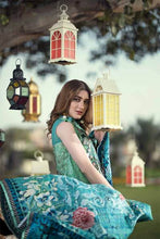 Load image into Gallery viewer, UNSTITCHED / PRINTED MASOORI LAWN / SEA GREEN TWIST
